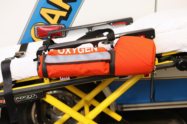 Portable Oxygen E Cylinder Padded Bag Orange