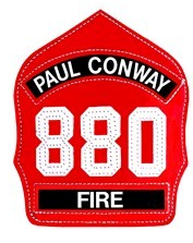 Paul Conway Helmet Fronts -  6 inch Standard