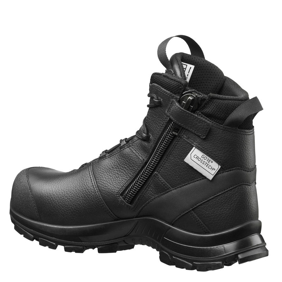 Haix Black Eagle Safety 55 Mid Side Zip Womens Boots - Side