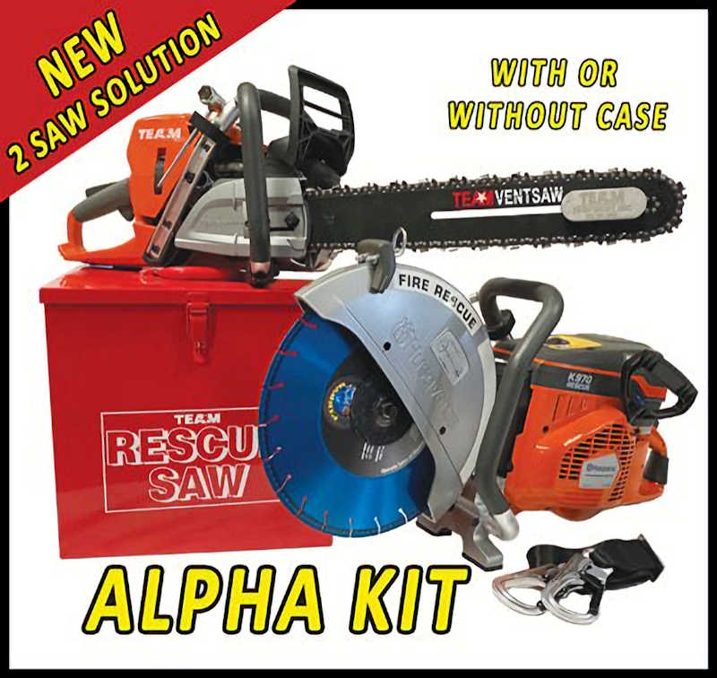 Team Equipment Alpha Rescue Saw Kit Bundle 20