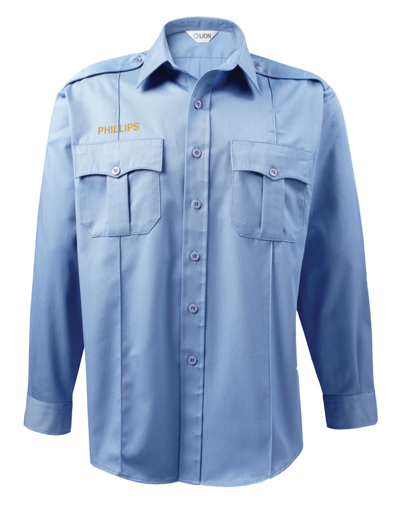 LION Bravo Shirt - Poly/Cotton - Long Sleeve| Fire-End