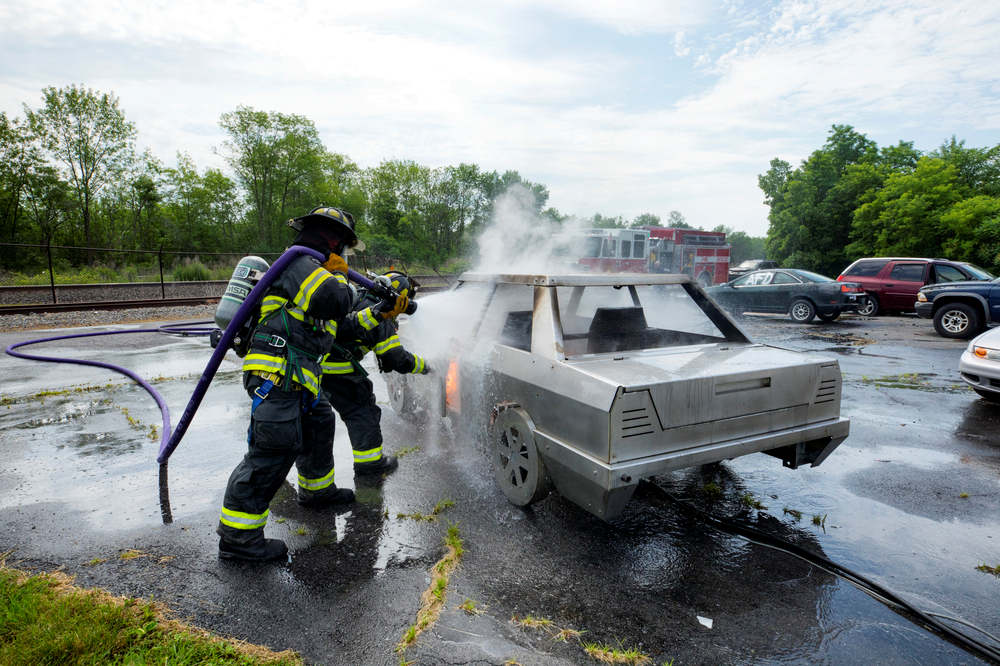 Hose Line Training System with Car Prop (Wired) with Sound and Smoke Options