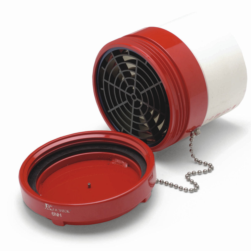 DHMA Male Dry Hydrant Adapter With Aluminum Cap