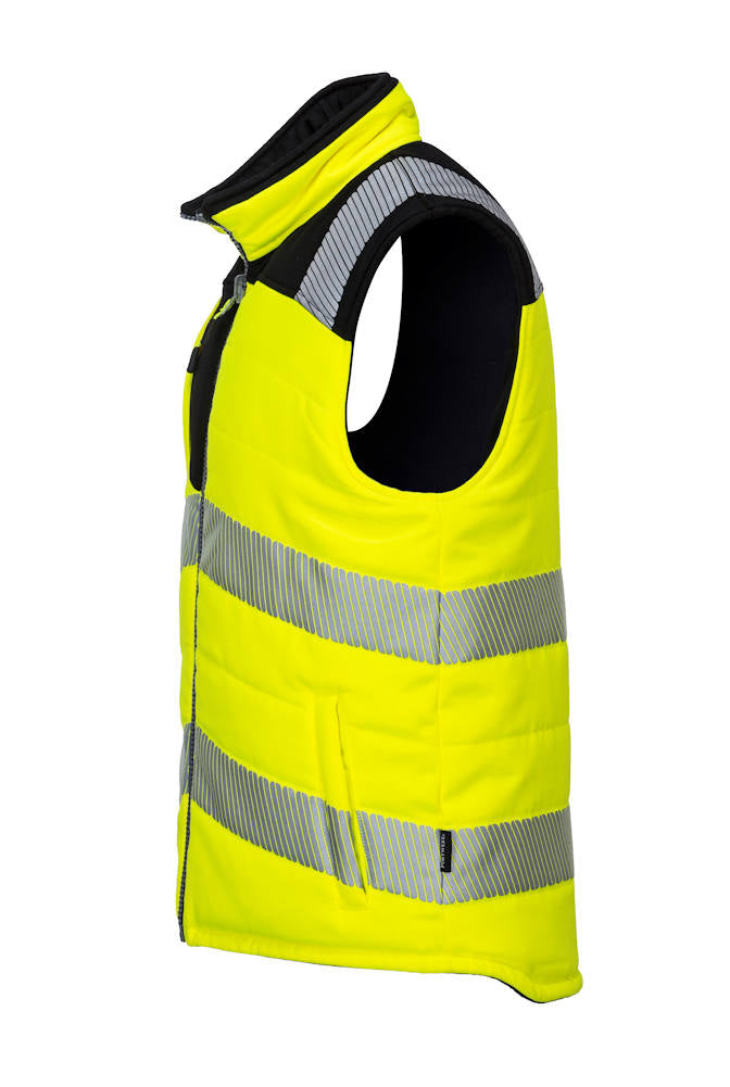 PW374 - PW3 Hi-Vis Reversible Vest Yellow/Black