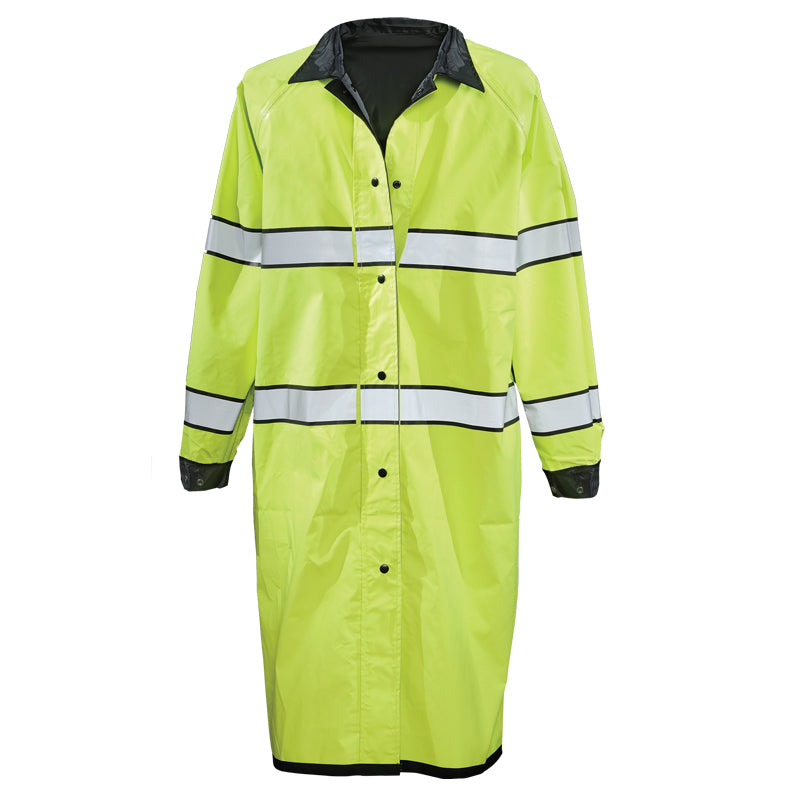 Gerber Pro Dry Reversible Raincoat - Black/Lime Yellow