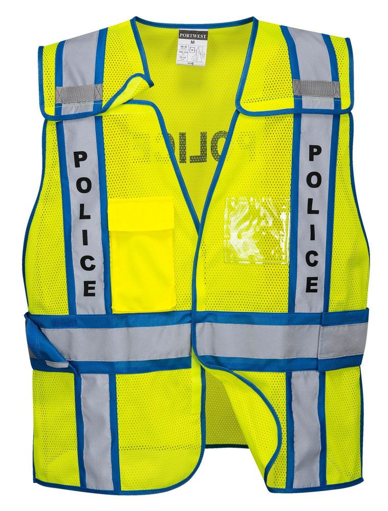 Public Safety Vest - Police Yellow/Black