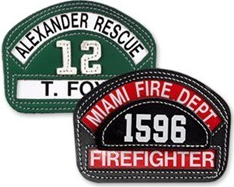 Leather Helmet Fronts | Fire-End