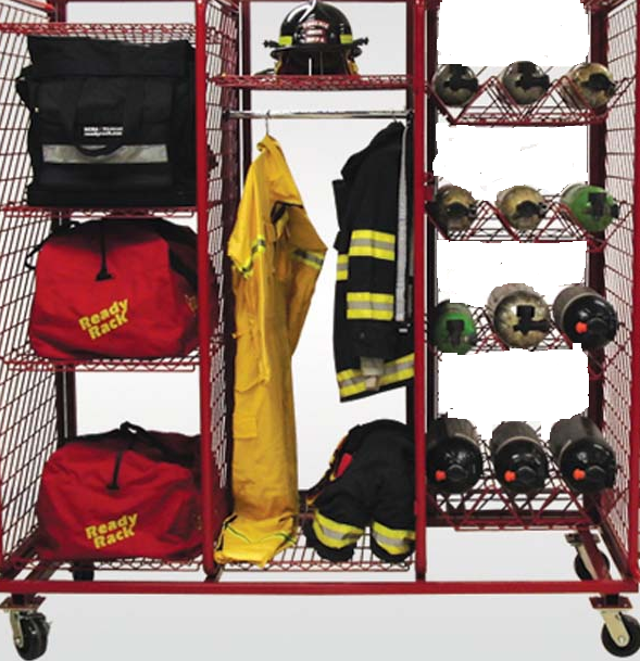 Equipment Storage - Racks, Carts, Bags & More | Fire-End