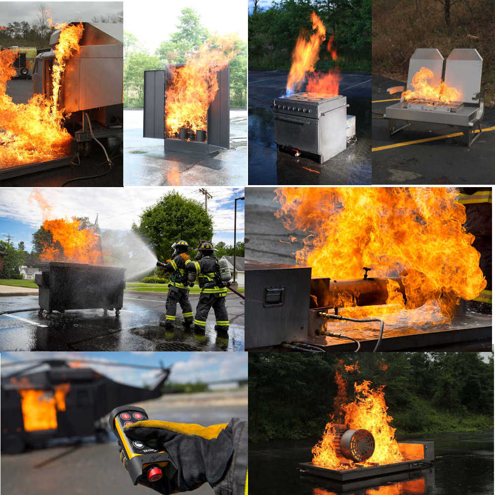 Firefighter Live Training Props – Fire-End