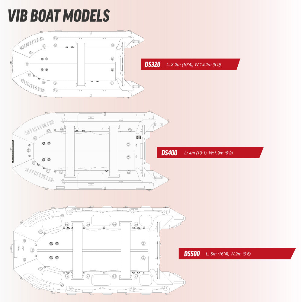 Northern Diver DS500 Air VIB Inflatable Boat with Inflatable Hull