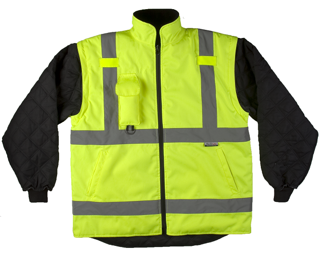 Game Sportswear 1350 6 in 1 Jacket- Neon Lime