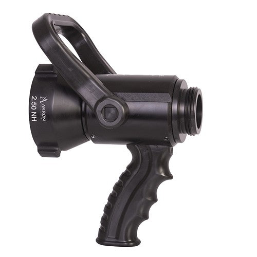 2126 Akron 2.5" x 1.5" Shutoff with Pistol Grip and Nozzle Color Clip Kit