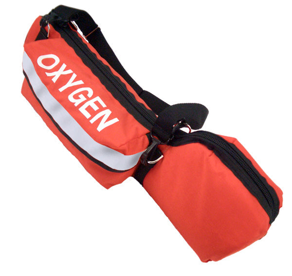 Portable Oxygen E Cylinder Padded Bag Orange