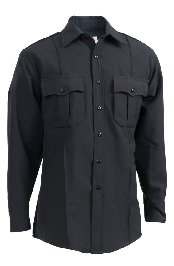 Elbeco Men's TexTrop2 Long Sleeve Shirts- Navy