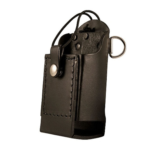 Fire-End Boston Leather Radio Holder Triple Play- Reflective