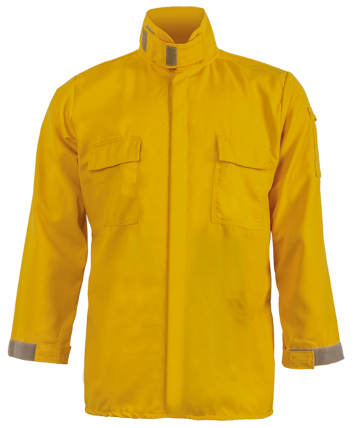 CrewBoss Brush Shirt - 5.8 oz Tecasafe Plus Yellow