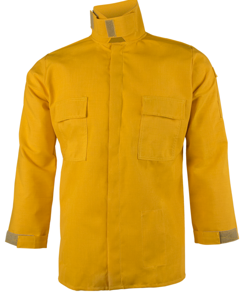 CrewBoss Brush Shirt — 6.0 oz Nomex Yellow