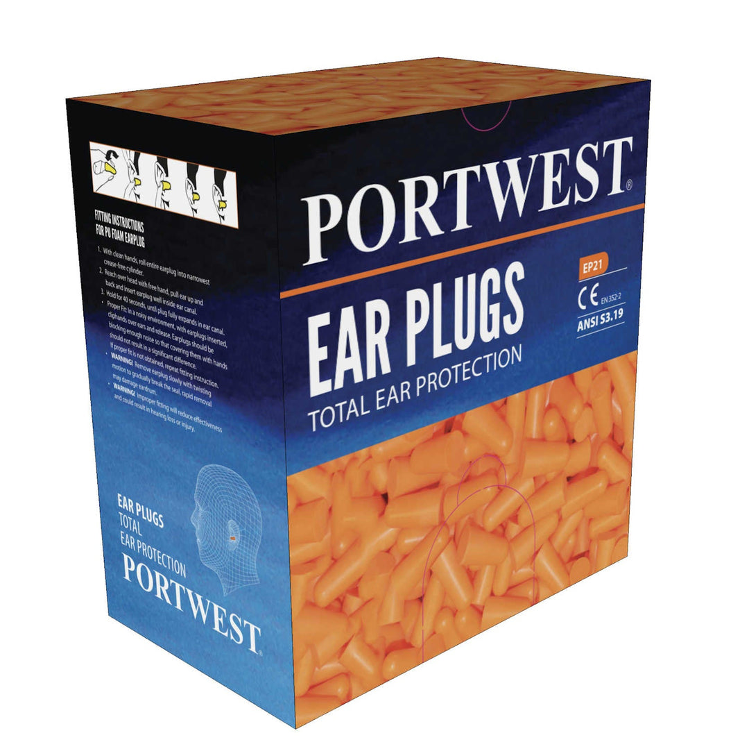 Ear Plug Dispenser Refill Pack (500 pairs of EP02 ear plugs)