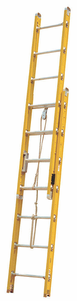 ALCO-LITE® FEL Series Fiberglass Two-Section Extension Ladders