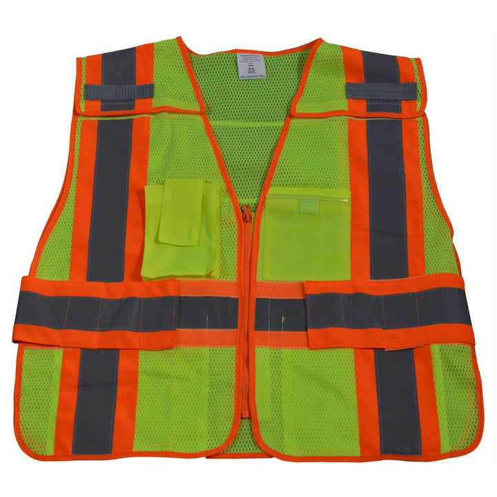Public Safety Vest, 5-Point Breakaway w/Clear Title Pocket