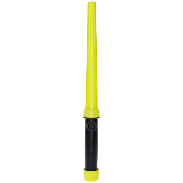 Nightstick NSP-1634 Traffic wand - Yellow Lens / Black Handle - 3 AAA Batteries