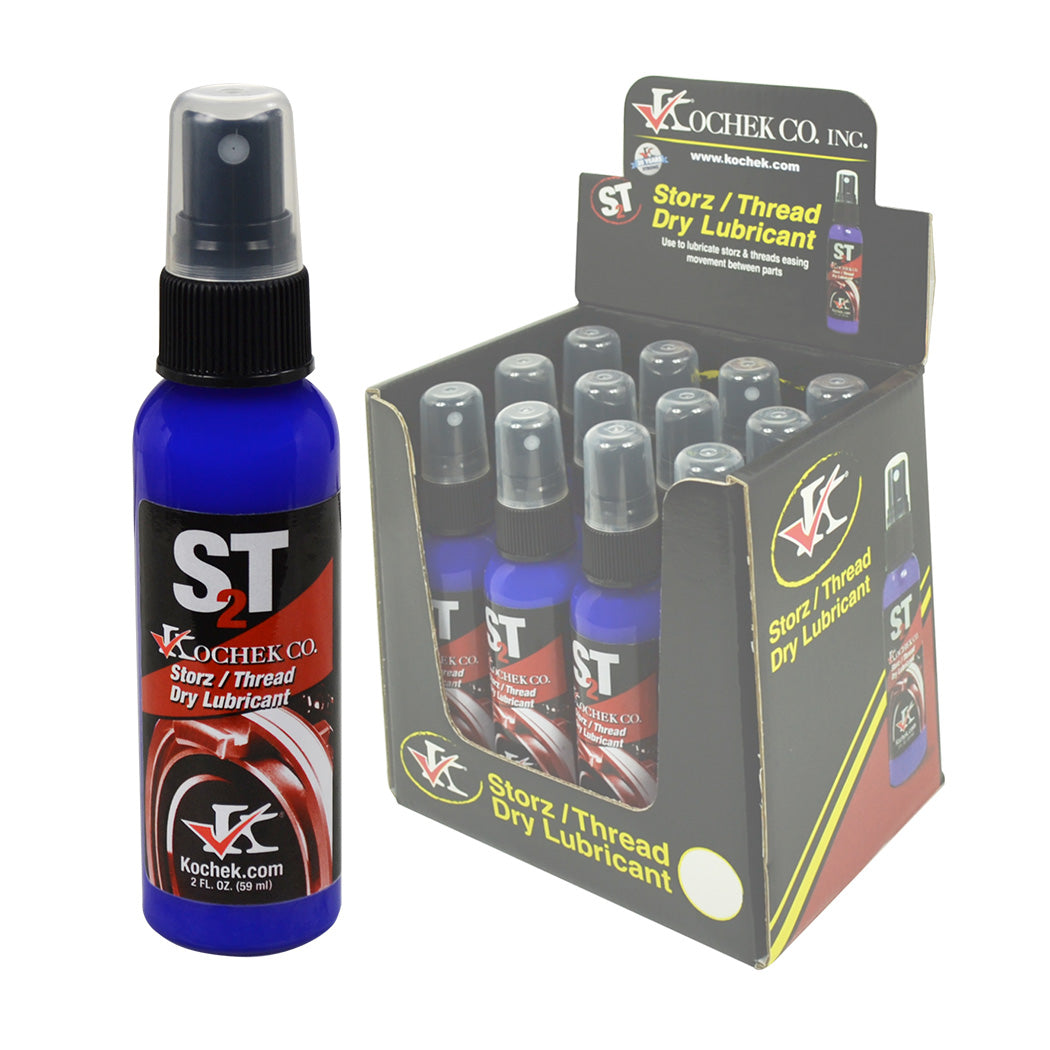 ST2 Dry Lubricant (counter-case of 12) 2.0 oz. Bottles