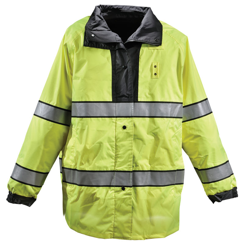 Police hot sale reversible raincoat