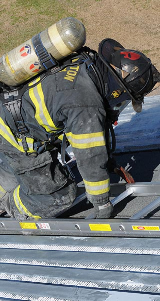Double Stack Firefighter ALCO-LITE® DRL Double Hook Roof Ladder – Fire-End