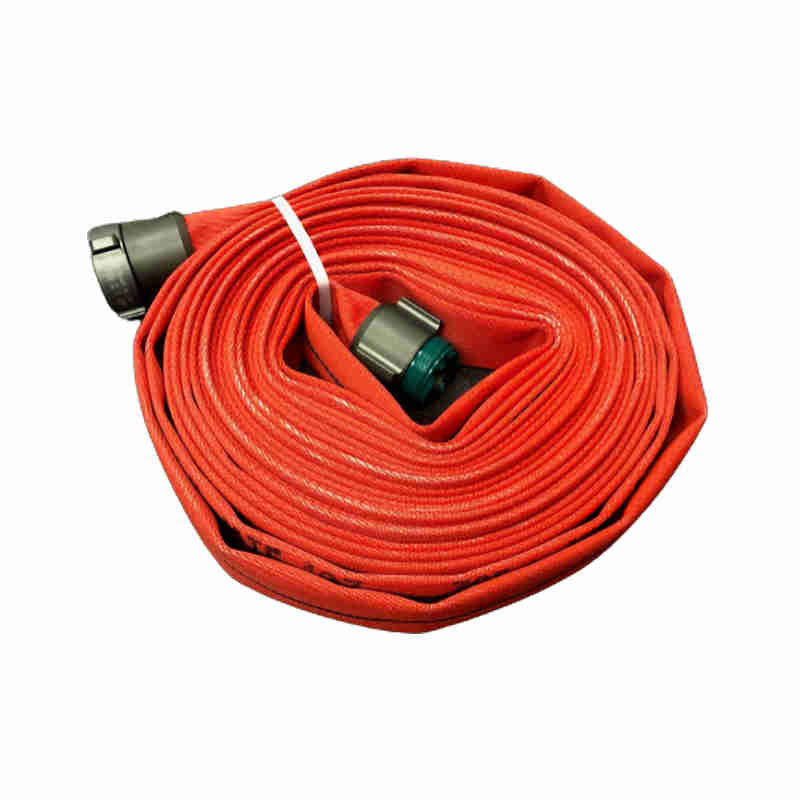Mercedes FORESTGUARD II MTF 187 Forestry Fire Hose- Red w/ Aluminum R/L  NST Couplings