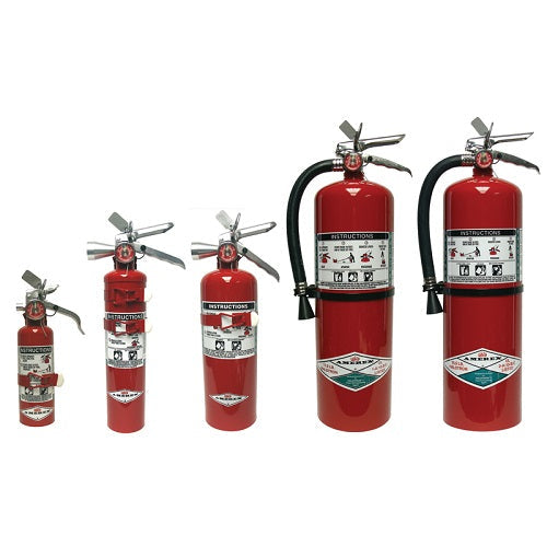 Halotron "Clean Agent" Fire Extinguishers