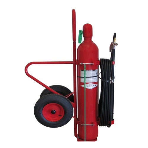 Amerex Carbon Dioxide Wheeled Fire Extinguishers