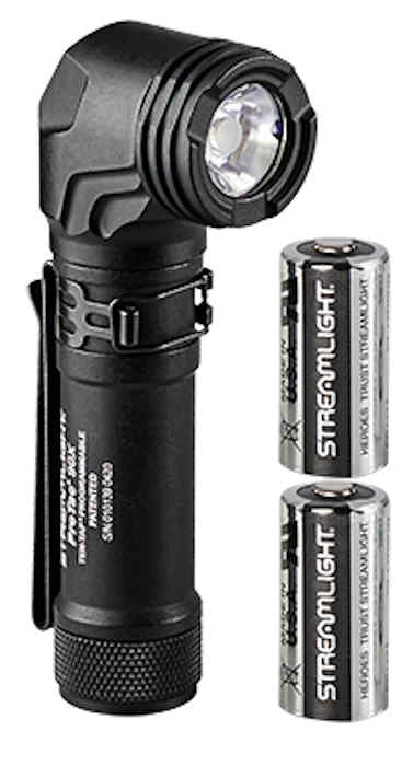 Streamlight ProTac 90X  with two CR1236 batteries and nylon holster