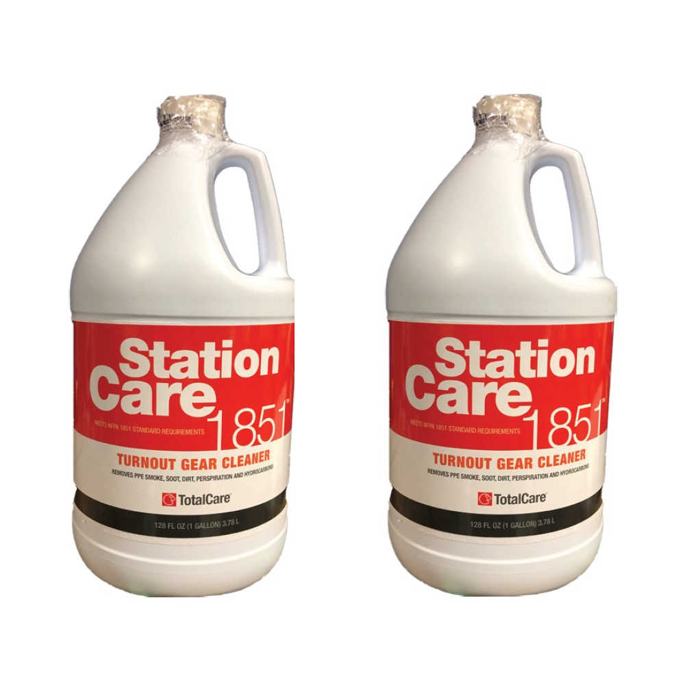 LION TotalCare Station Care 1851 Turnout Cleaner - Case of (2) One Gallon Containers