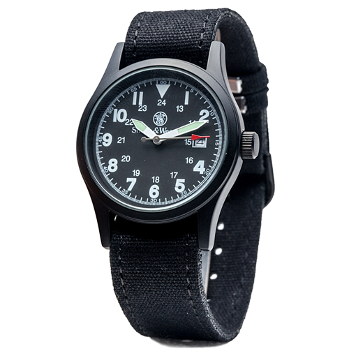 Smith and Wesson Military Watch GS Black