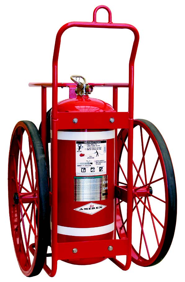 Amerex Halotron Wheeled Fire Extinguishers