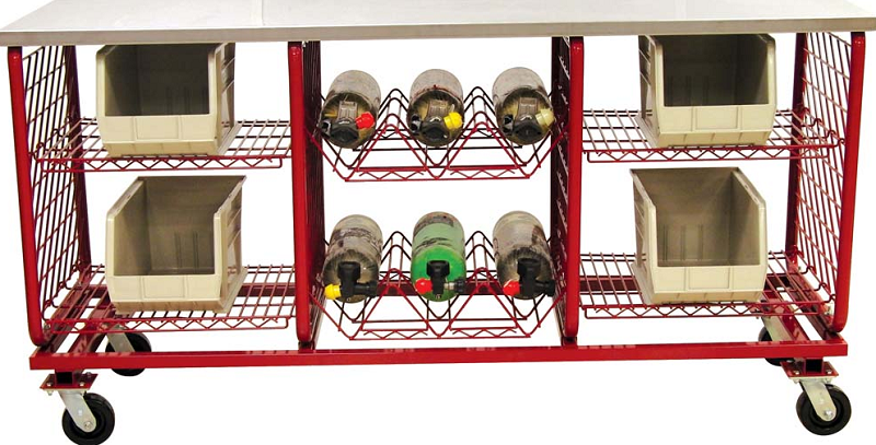 Ready Rack Worktable 3 Compartment – Fire-End