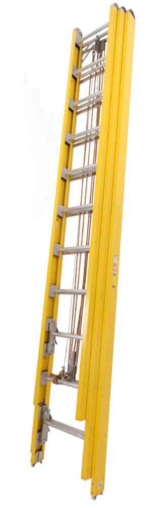 Duo-Safety YGE-3 Series Fiberglass 3-Section Extension Ladders (28' thru 35')
