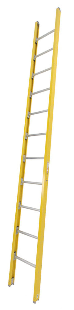 Duo-Safety YGW Series Fiberglass Wall  Ladders (10' thru 20')